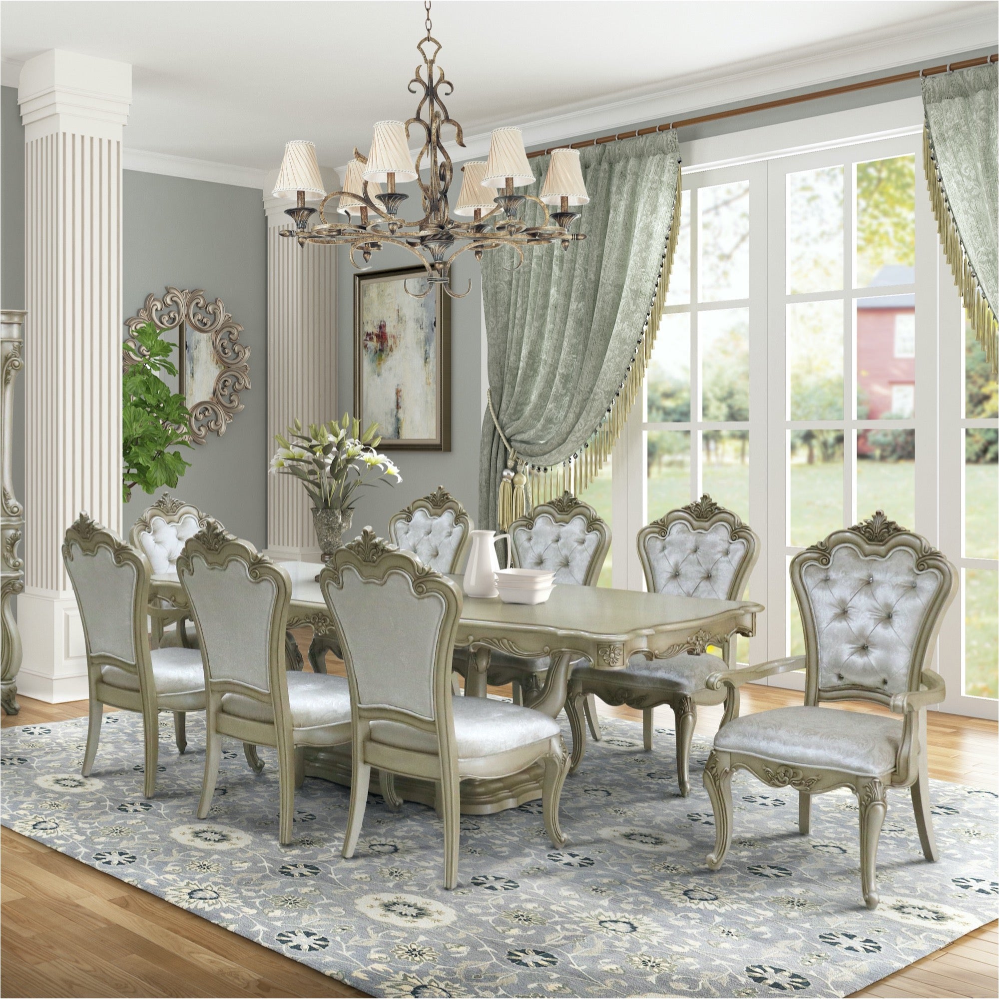 elegant dining room set