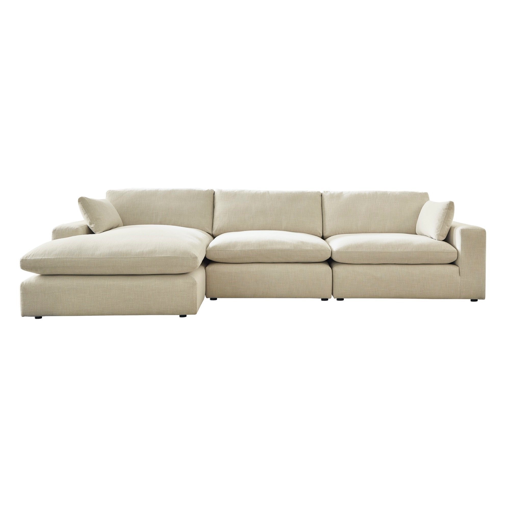 Elyza 3-Piece Sectional with Chaise