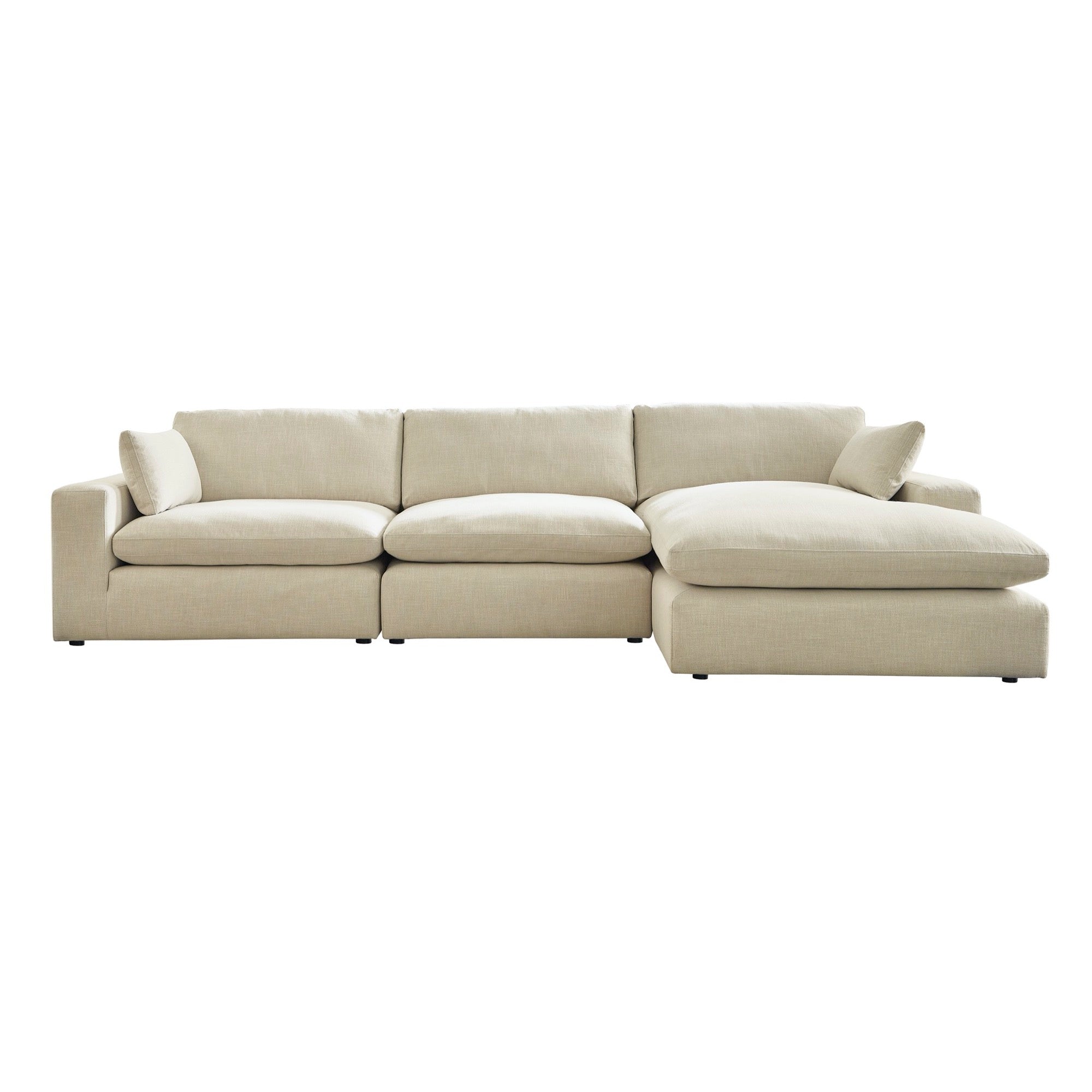 Elyza 3-Piece Sectional with Chaise