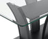 Amelia Glass Top Dining Table