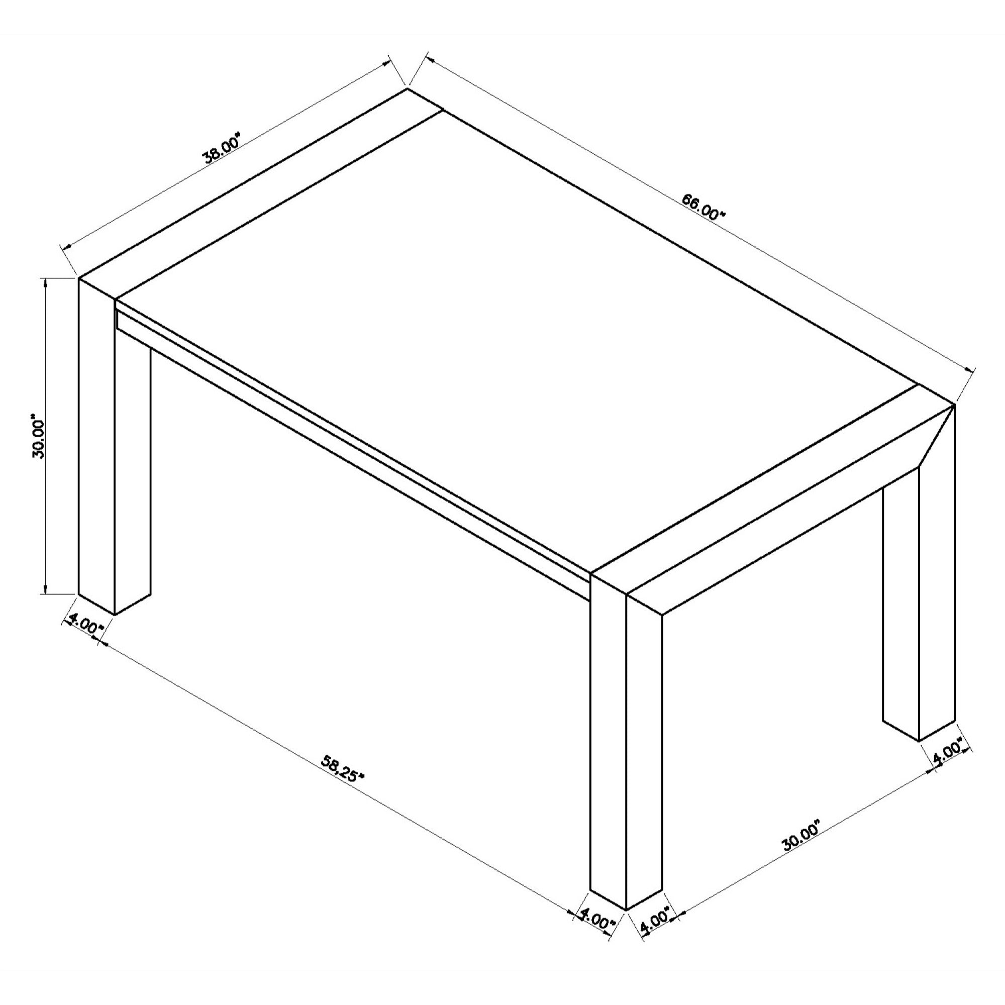 Harper Marble Top Dining Table