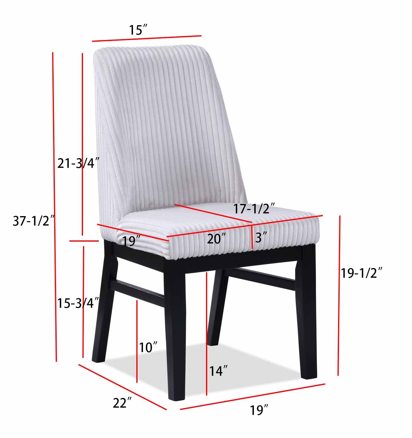 Evelyn Dining Chair (Set of 2)