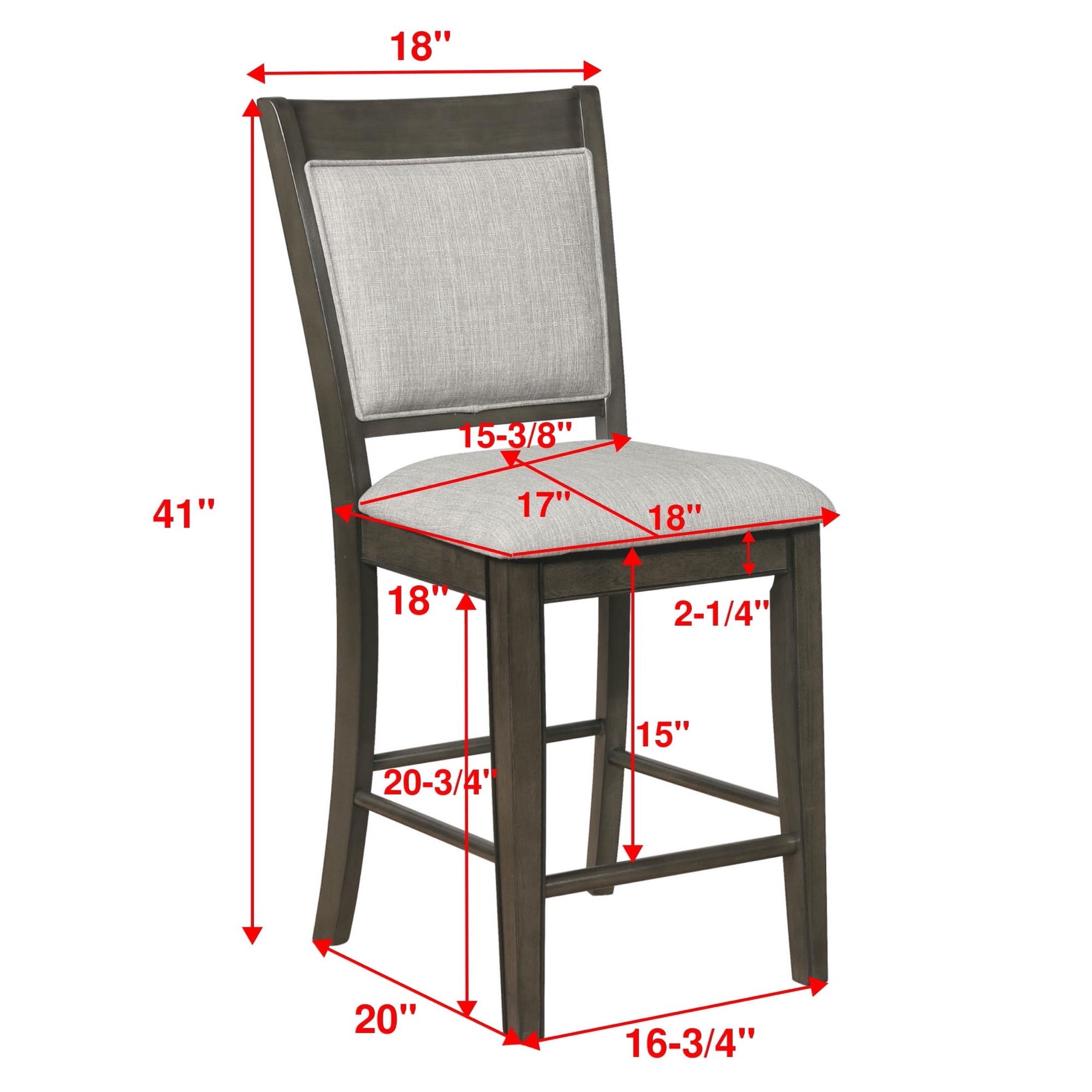 Aiden Counter Height Stool (Set of 2)