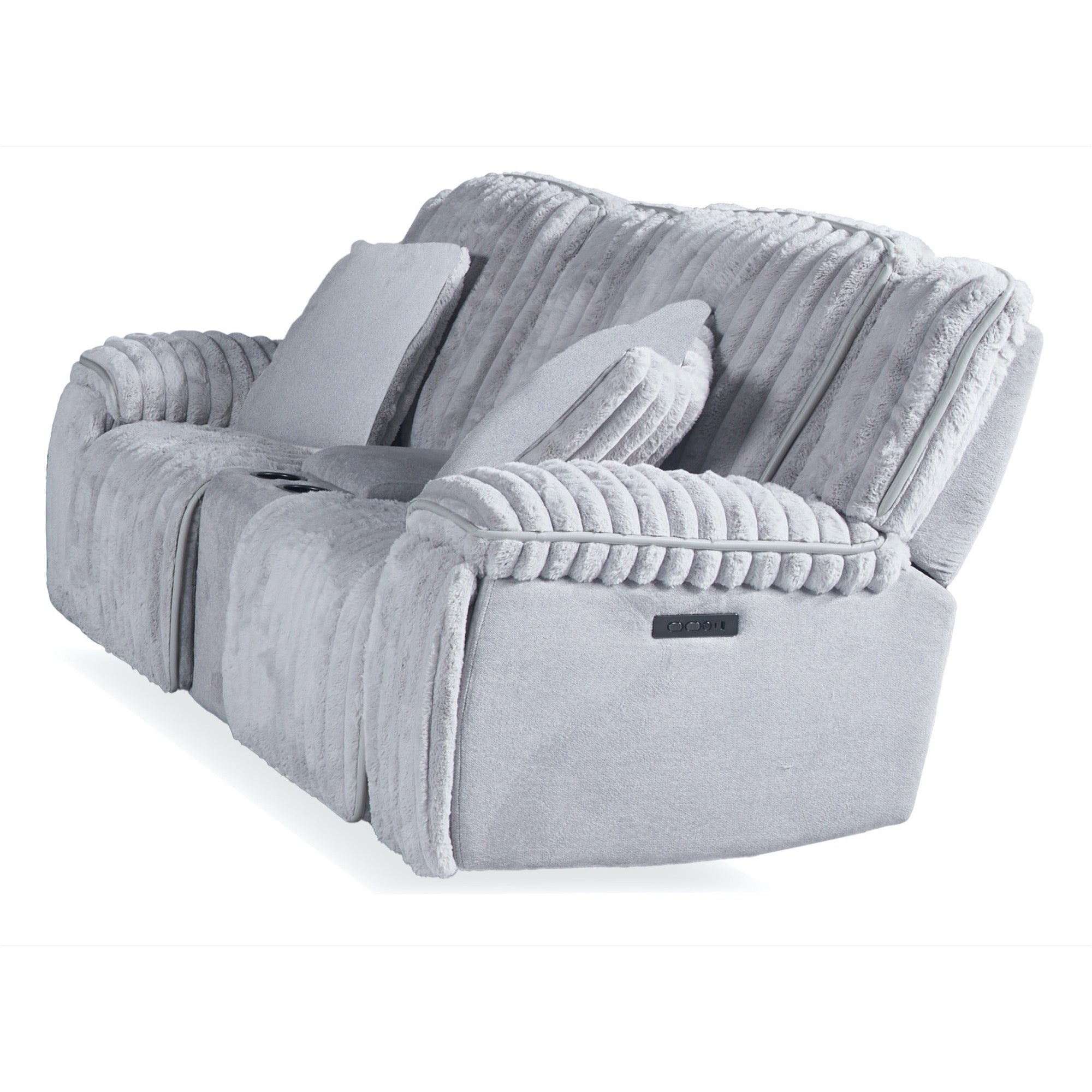 Penelope Power Reclining Console Loveseat