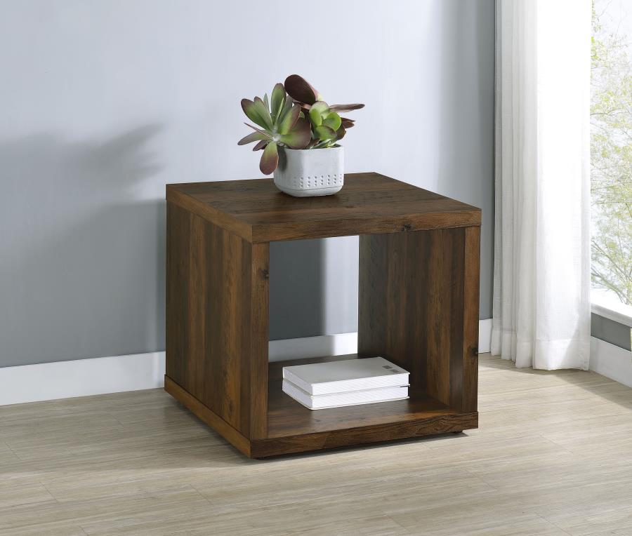 Side End Table Dark Pine