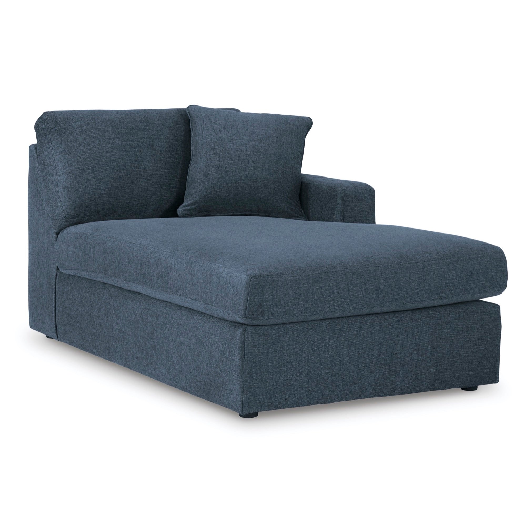 Kennedy Blue Right-Arm Facing Corner Chaise