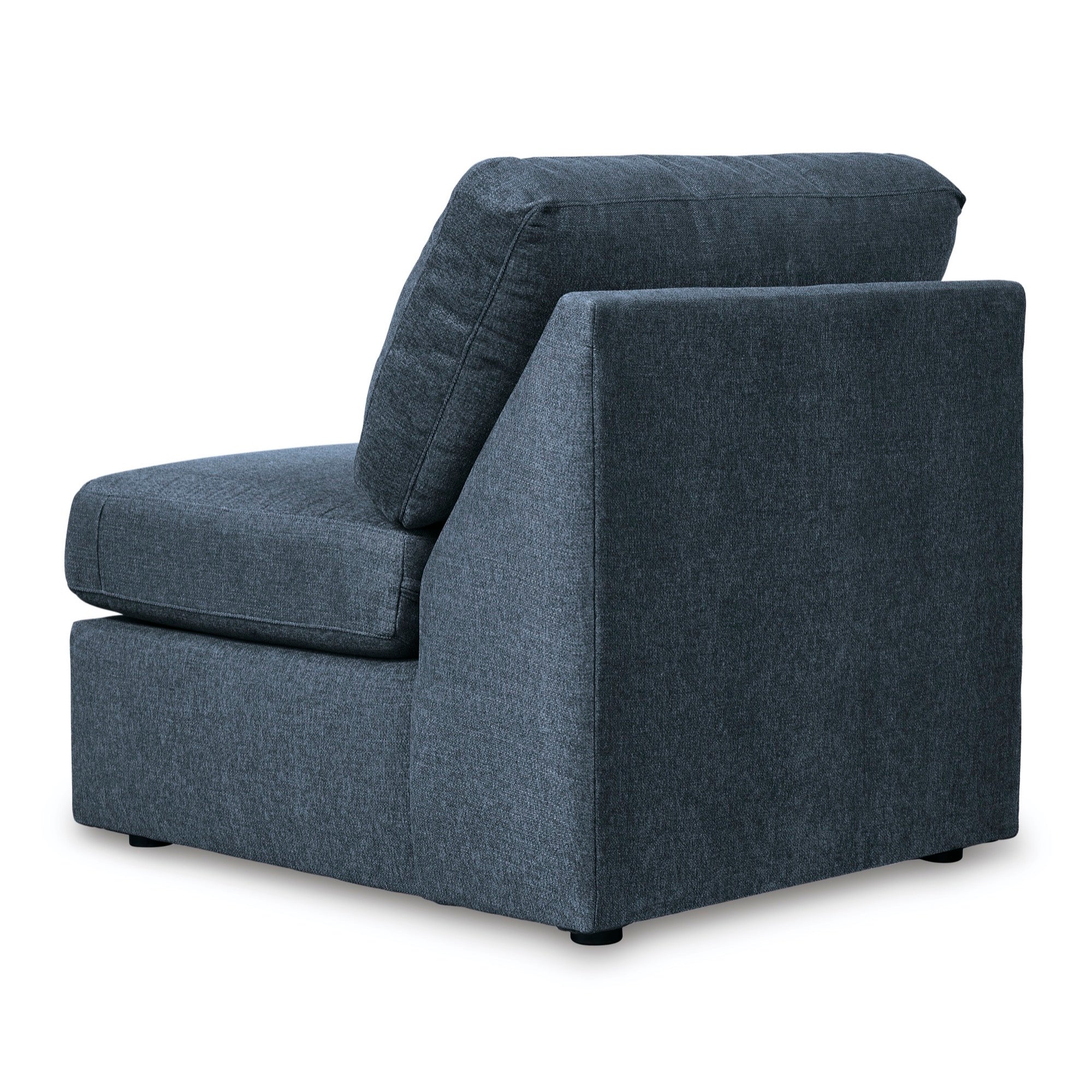 Kennedy Blue Armless Chair