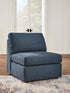 Kennedy Blue Armless Chair