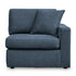 Kennedy Blue Right-Arm Facing Corner Chair