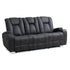 Caleb Dual Reclining Sofa with Drop-Down Table & Charging Station