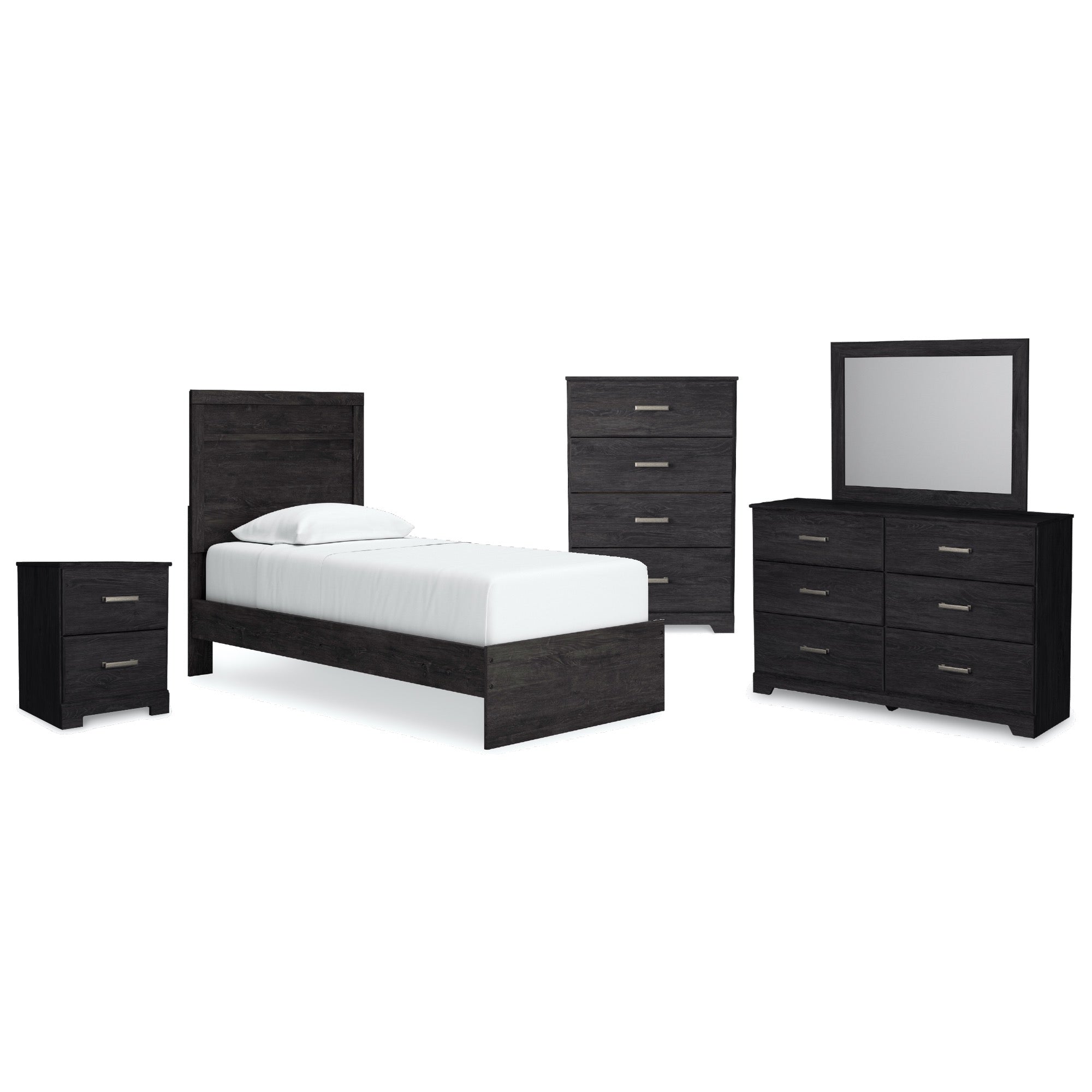 Bryson Twin 5 Piece Bedroom Set