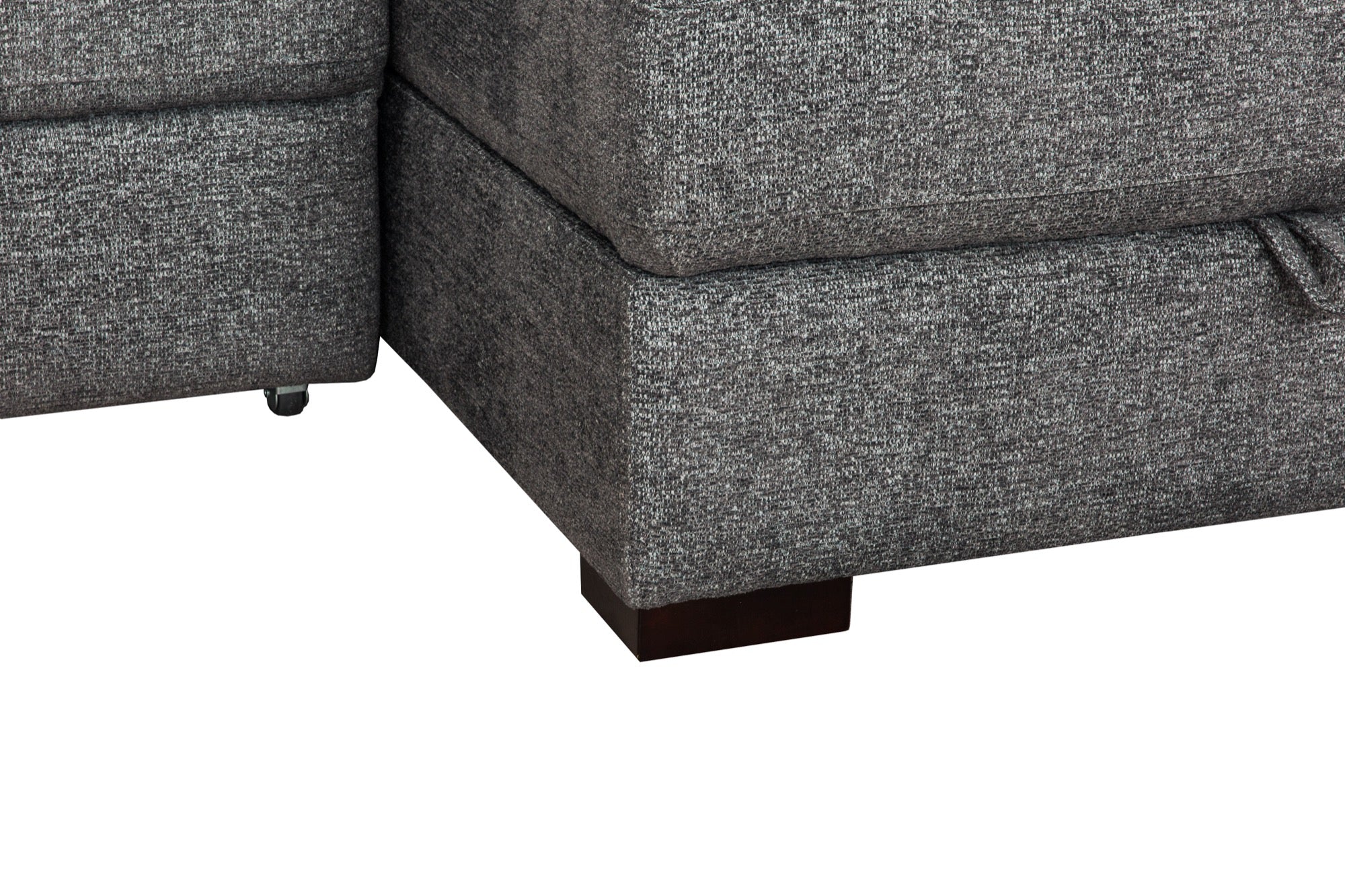 Logan Power Sectional with Sliders and Chaise