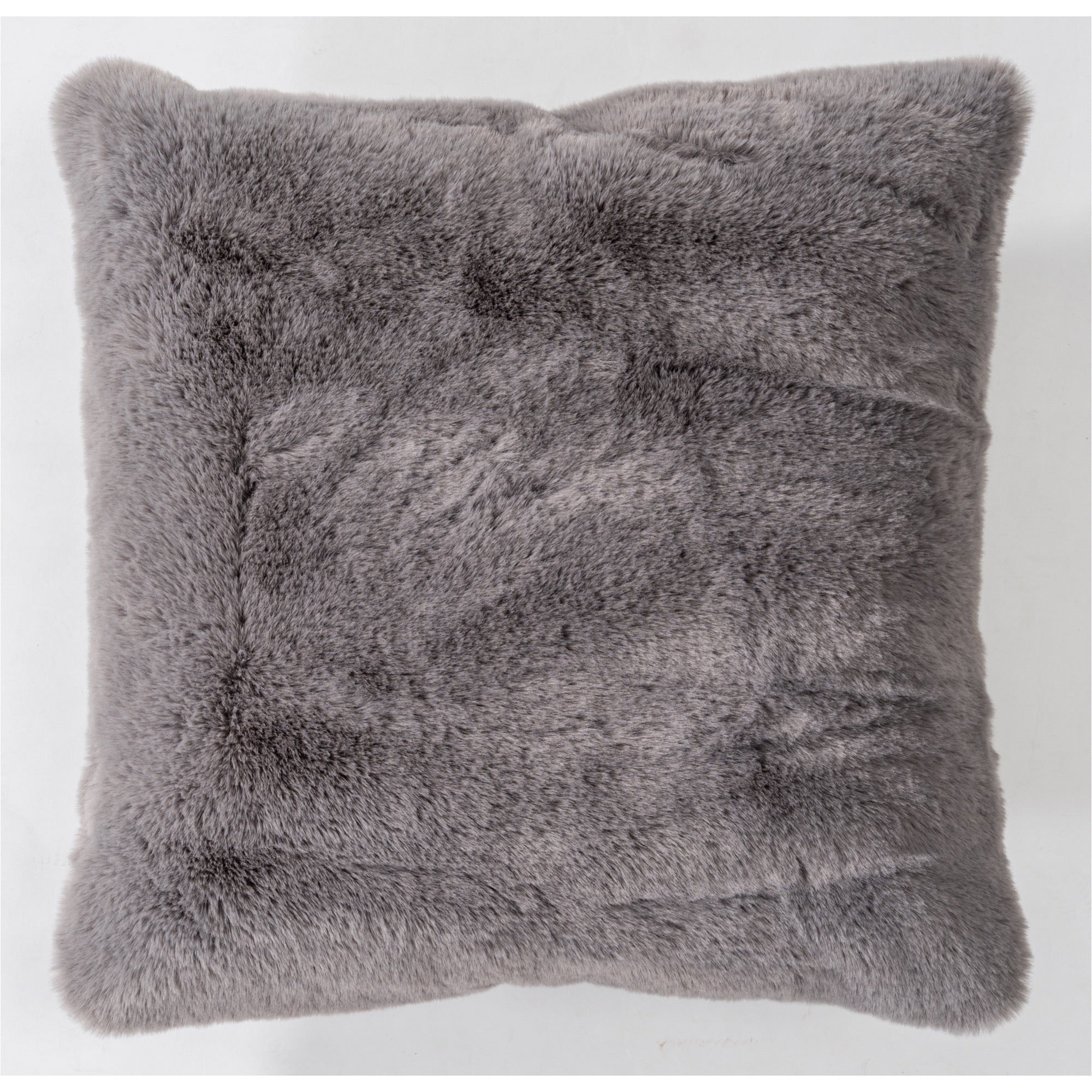 Oversized Floor Or Throw Pillow Square Luxury Plush- Shag Faux Fur