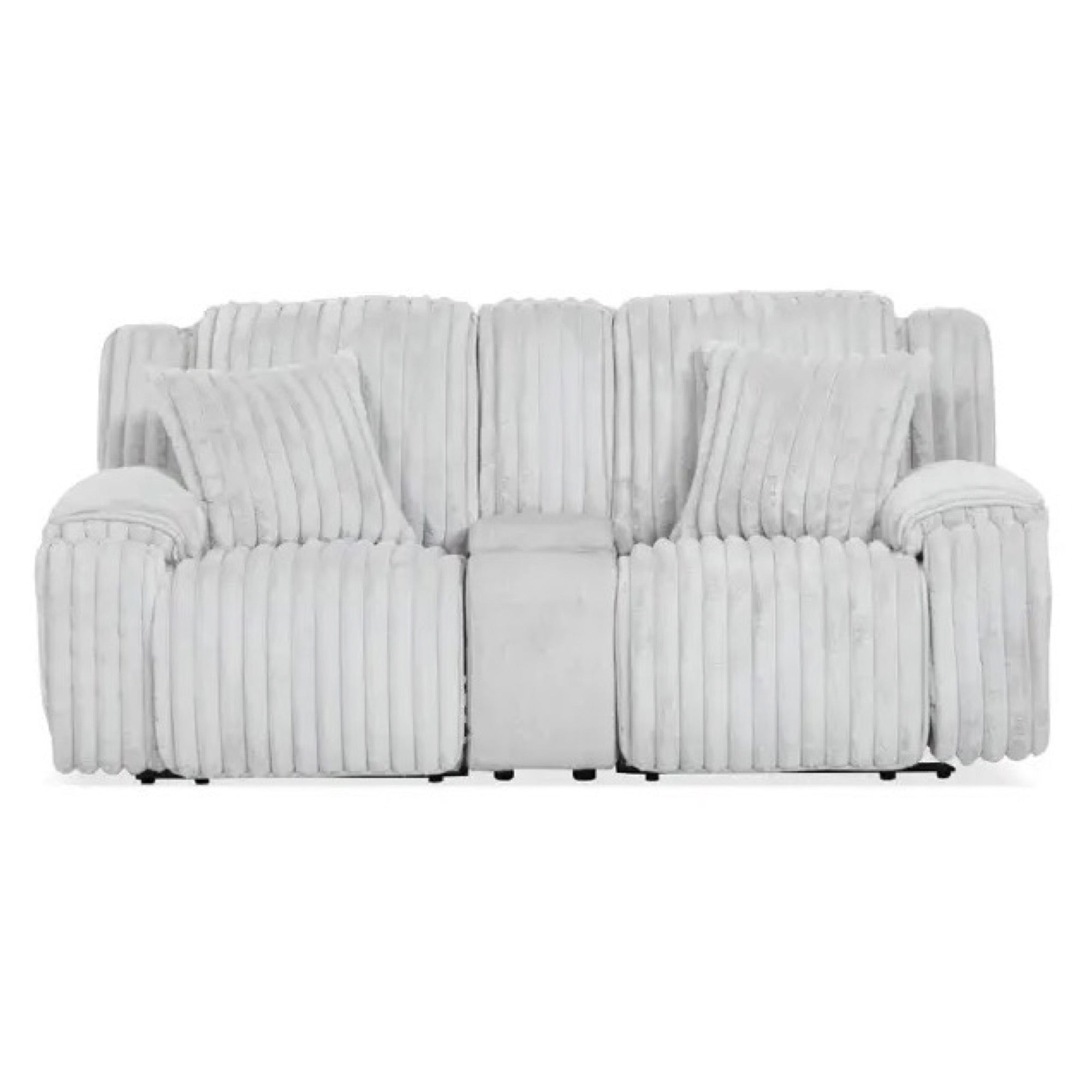 Penelope Power Reclining Console Loveseat